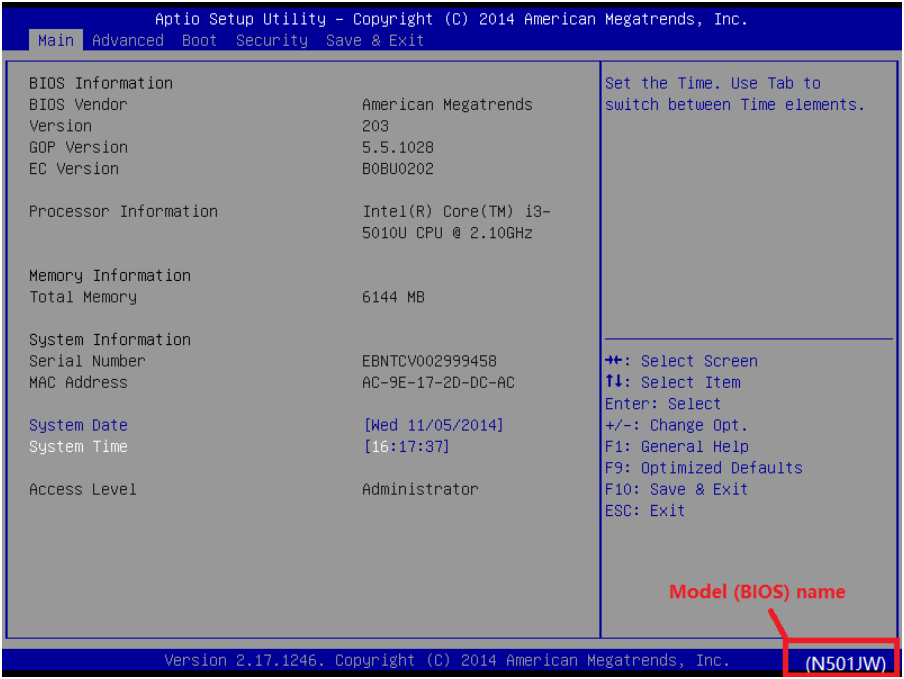 Method 3: Check from Bios